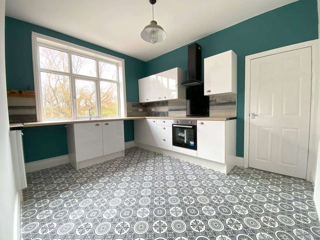 Kitchen of a 3 bed house, Blackpool