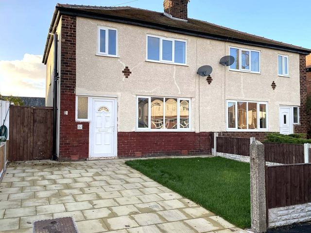 Front of a 3 bed house, Thornton-Cleveleys