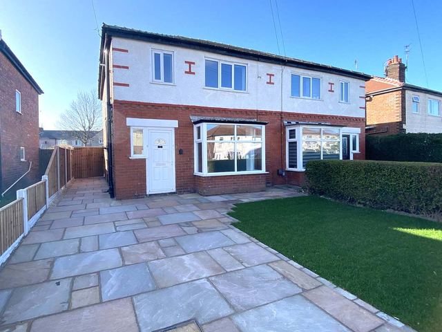 Front of a 3 bed house, Thornton-Cleveleys