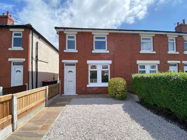Front of a 2 bed house, Thornton-Cleveleys