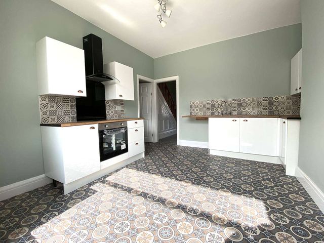 Kitchen diner of a 3 bed house, Blackpool