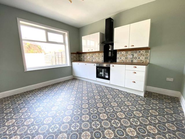 Kitchen of a 3 bed house, Blackpool